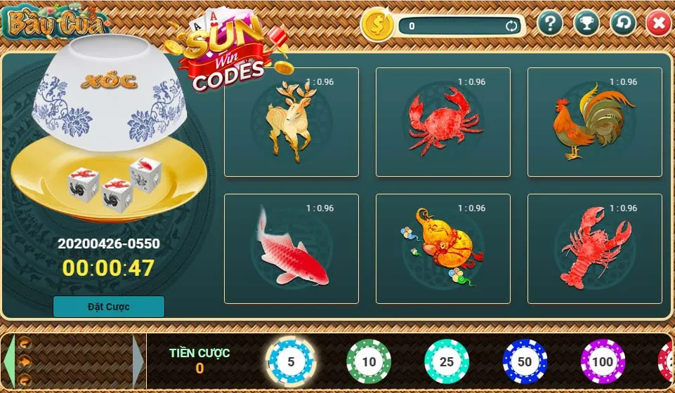 game Bầu Cua online