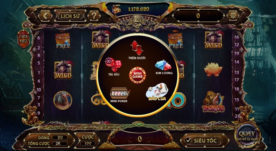 game nổ hũ Pirate King