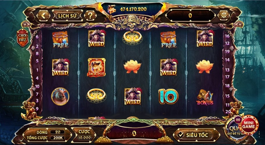 game nổ hũ Pirate King