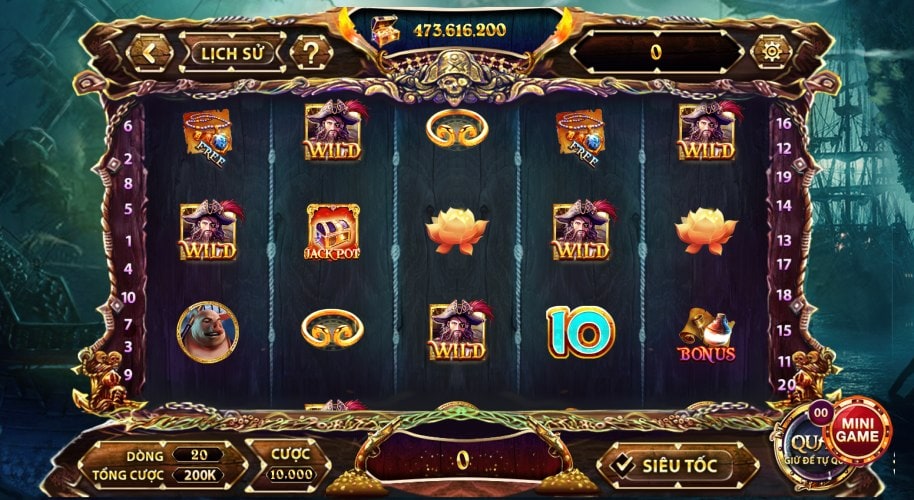 game nổ hũ Pirate King